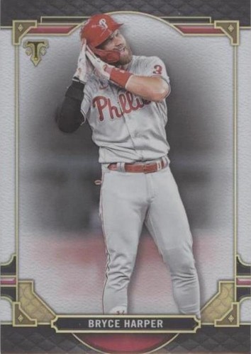 その他 2014 Topps Bryce Harper patch auto 2014 Topps Triple Threads Bryce Harper Autograph Relics