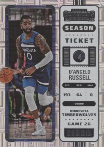 2022-23 Panini Contenders - D'Angelo Russell #92