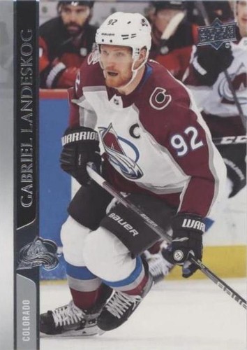 2020-21 Upper Deck - Gabriel Landeskog #50