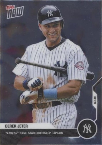 2020 Topps Now Chrome Derek Jeter Career Retrospective - Derek Jeter #DJ-2