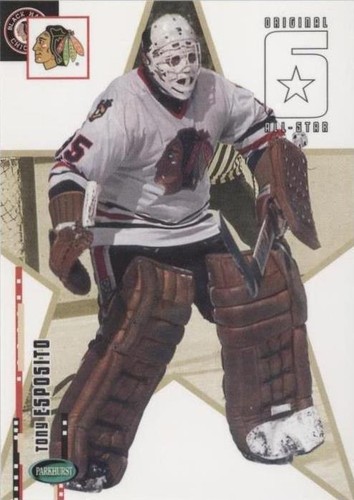 2003-04 Parkhurst Original Six Chicago Blackhawks - Tony Esposito #64