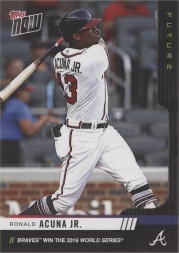 2019 Topps Now - Ronald Acuña Jr. #6