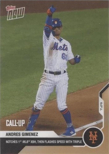 2020 Topps Now - Andres Gimenez #30