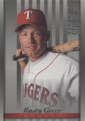 1997 Donruss Studio - Rusty Greer #48