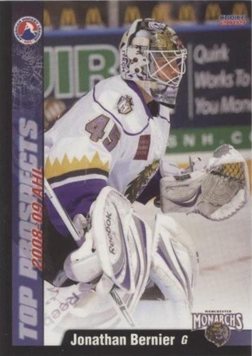 2008-09 Choice AHL Top Prospects - Jonathan Bernier #22
