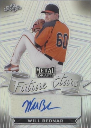 2021 Leaf Metal Draft - Will Bednar #FS-WB1