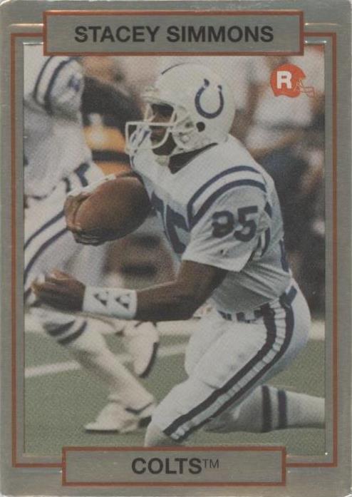 1990 Action Packed Rookie Update Stacey Simmons #49