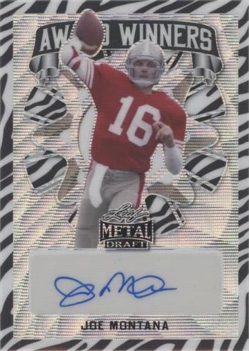 2022 Leaf Metal Draft Joe Montana #AW-JM1