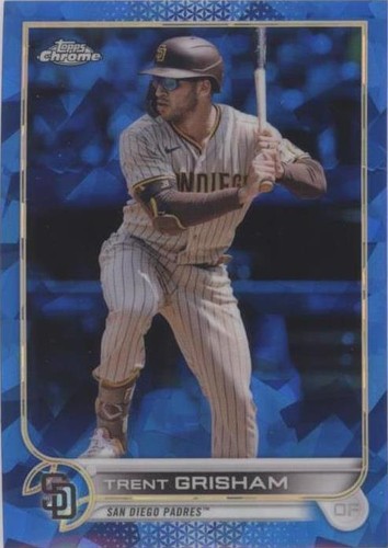 2021 Topps Chrome Sapphire #249 Trent Grisham FUTURE STARS