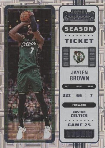 2022-23 Panini Contenders - Jaylen Brown #21