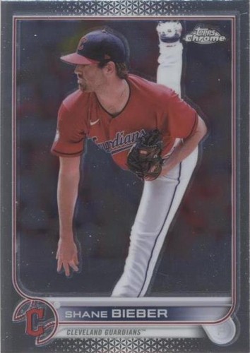 2022 Topps Chrome Sonic - Shane Bieber #208