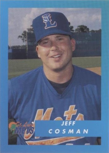 1995 Publix Super Market St. Lucie Mets - Jeff Cosman #9