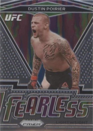 ufc prizm ダスティン・ポイエー　ダスティン・ポワリエ　サインカード Dustin Poirier Signed 2022 Panini Prizm UFC Trading Card