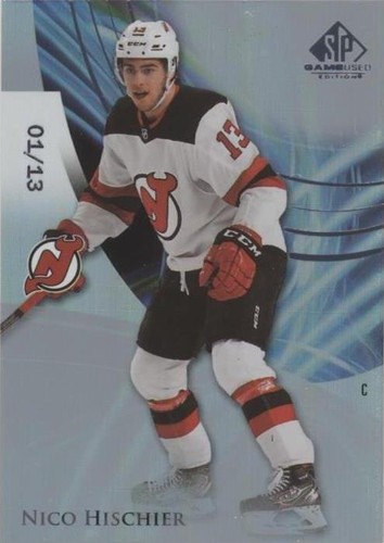2020-21 Upper Deck SP Game Used - Nico Hischier #52