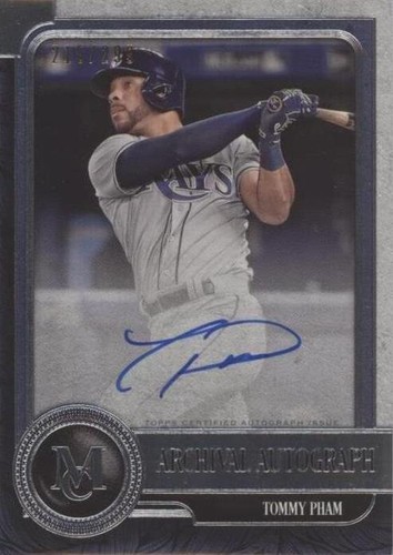 2019 Topps Museum Collection - Tommy Pham #AA-TP