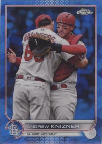 2022 Topps Chrome Update Series Sapphire Edition - Andrew Knizner #US329