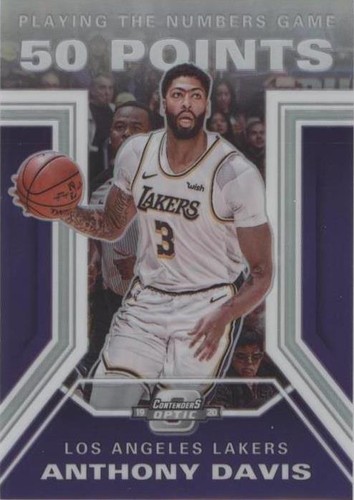 2019-20 Panini Contenders Optic - Anthony Davis #6