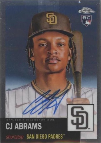 2022 Topps Chrome Platinum Anniversary - C.J. Abrams #CPA-CA
