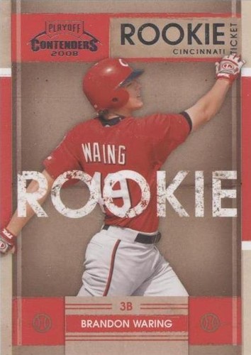 2008 Playoff Contenders - Brandon Waring #6