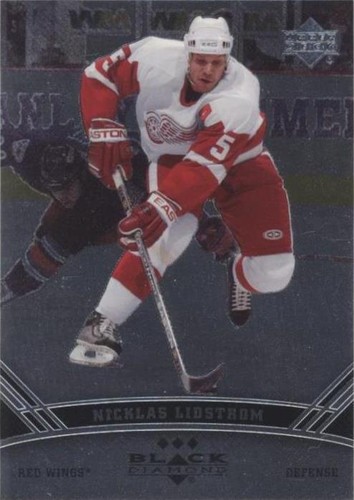 2006-07 Upper Deck Black Diamond - Nicklas Lidstrom #136