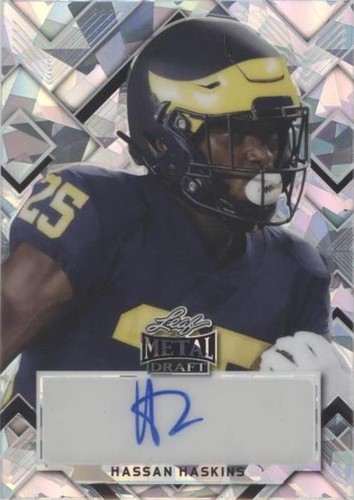 2022 Leaf Metal Draft Hassan Haskins #PA-HH1