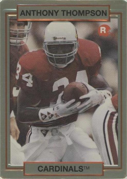 1990 Action Packed Rookie Update Anthony Thompson #51