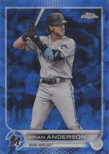 2022 Topps Chrome Sapphire Edition - Brian Anderson #19