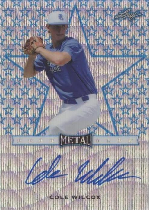 2017 Leaf Perfect Game All-American Classic - Cole Wilcox #BA-CW3