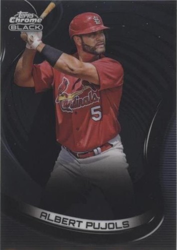 2022 Topps Chrome Black - Albert Pujols #13