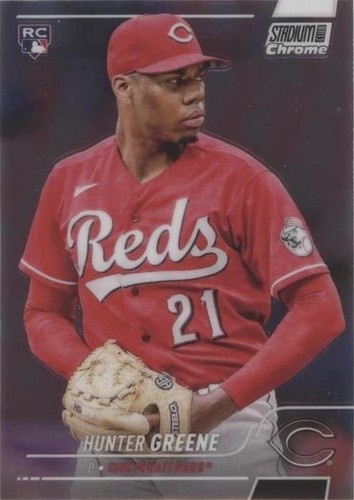 2022 Topps Stadium Club Chrome - Hunter Greene #133
