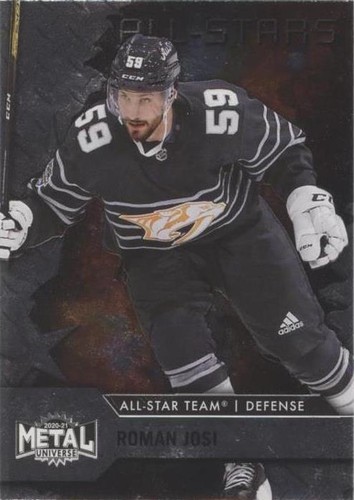 2020-21 Skybox Metal Universe - Roman Josi #181