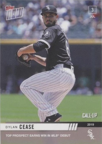 2019 Topps Now - Dylan Cease #472