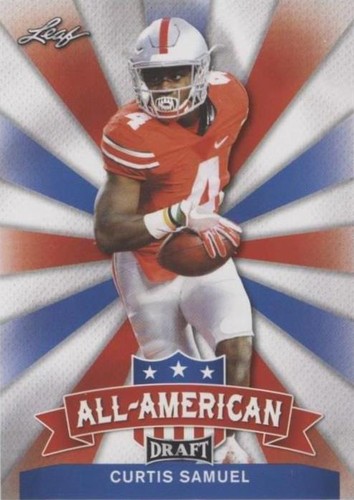 2017 Leaf Draft Curtis Samuel #AA-06