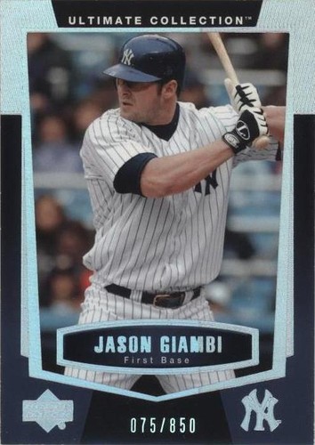 2003 Upper Deck Ultimate Collection - Jason Giambi #4