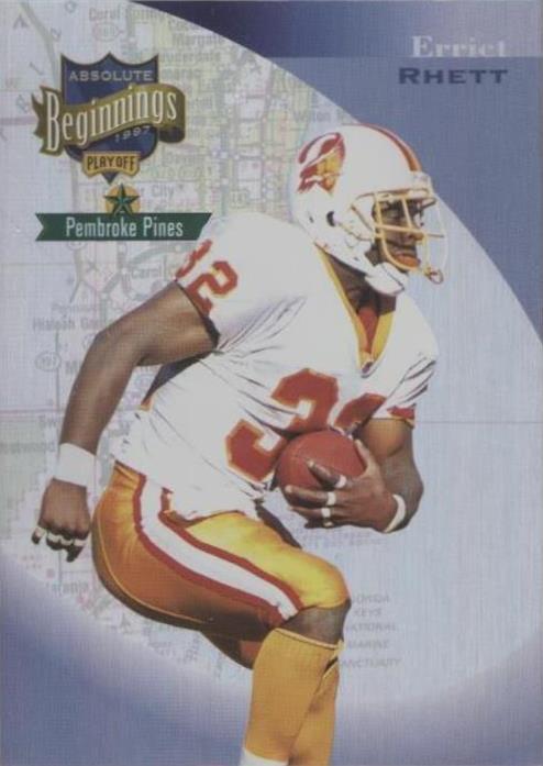 1997 Absolute Beginnings Errict Rhett #138