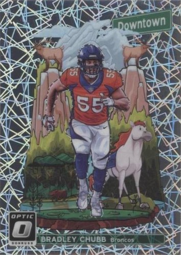 2018 Donruss Optic Bradley Chubb #DT-17