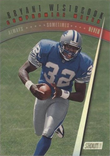 1997 Stadium Club Bryant Westbrook #NC25