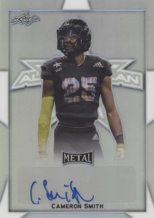 2019 Leaf Metal U.S. Army All-American Bowl Cam Smith #BA-CS1