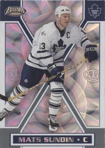 2002-03 Pacific Exclusive - Mats Sundin #163