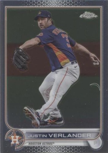 2022 Topps Chrome Sonic - Justin Verlander #87