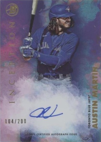 2021 Bowman Inception - Austin Martin #PA-AM