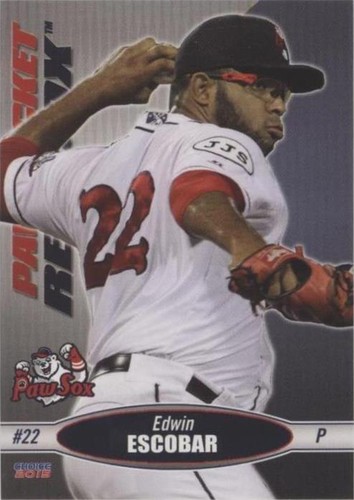 2015 Choice Pawtucket Red Sox - Edwin Escobar #21