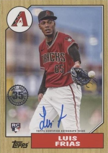 2022 Topps Update Series - Luis Frias #87BA-LF