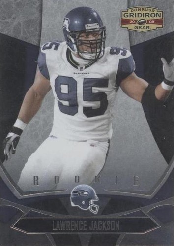 2008 Donruss Gridiron Gear Lawrence Jackson #161