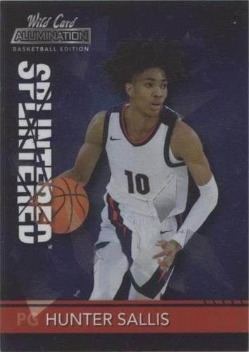 2021-22 Wild Card Alumination - Hunter Sallis #ASP-13