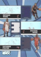 2005-06 Topps Luxury Box - Dwyane Wade/Raymond Felton #TR-WWF