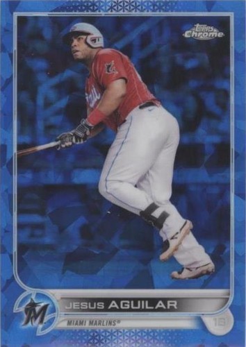 2022 Topps Chrome Sapphire Edition - Jesus Aguilar #560