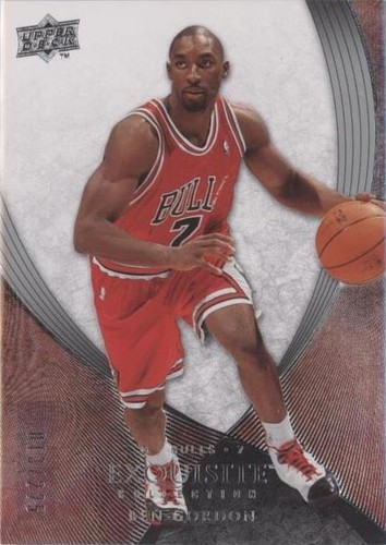 2007-08 Upper Deck Exquisite Collection - Ben Gordon #41
