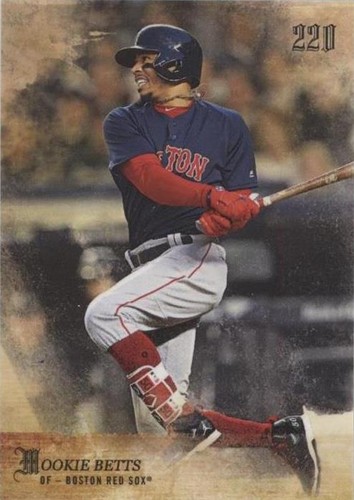 2018 Topps X Bryce Harper 220 Second to None - Mookie Betts #6