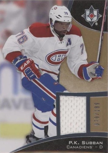 2015-16 Upper Deck Ultimate Collection - P. K. Subban #14